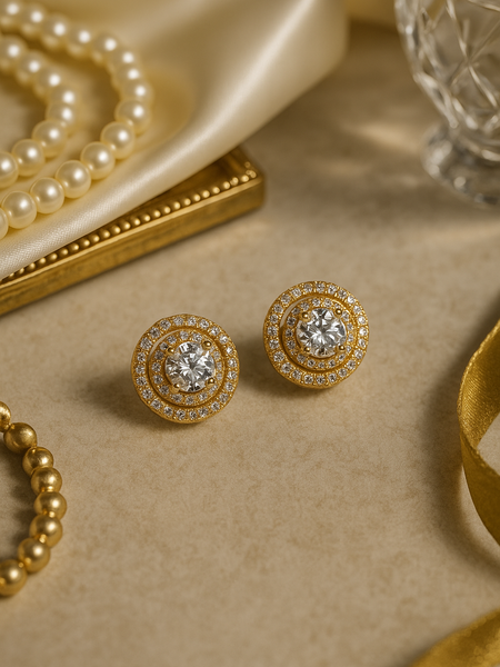 Aurelia Halo Earrings