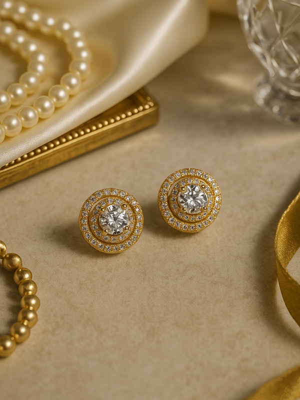 Aurelia Halo Earrings