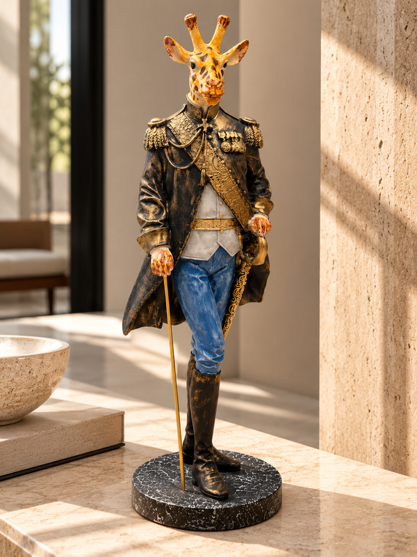 The Royal Giraffe – Commander Sculpture