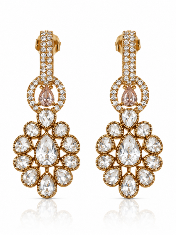 Nooré Champagne Statement Necklace Set