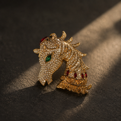 The Imperial Stallion Brooch