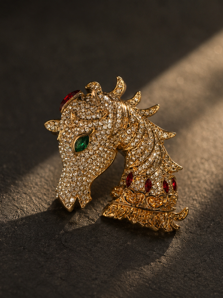 The Imperial Stallion Brooch