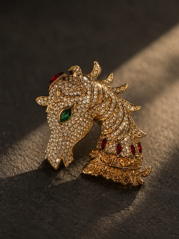 The Imperial Stallion Brooch