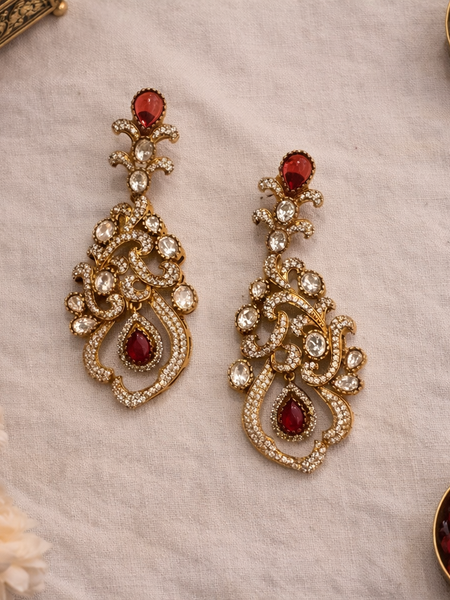 Ruby Royale Heritage Necklace Set