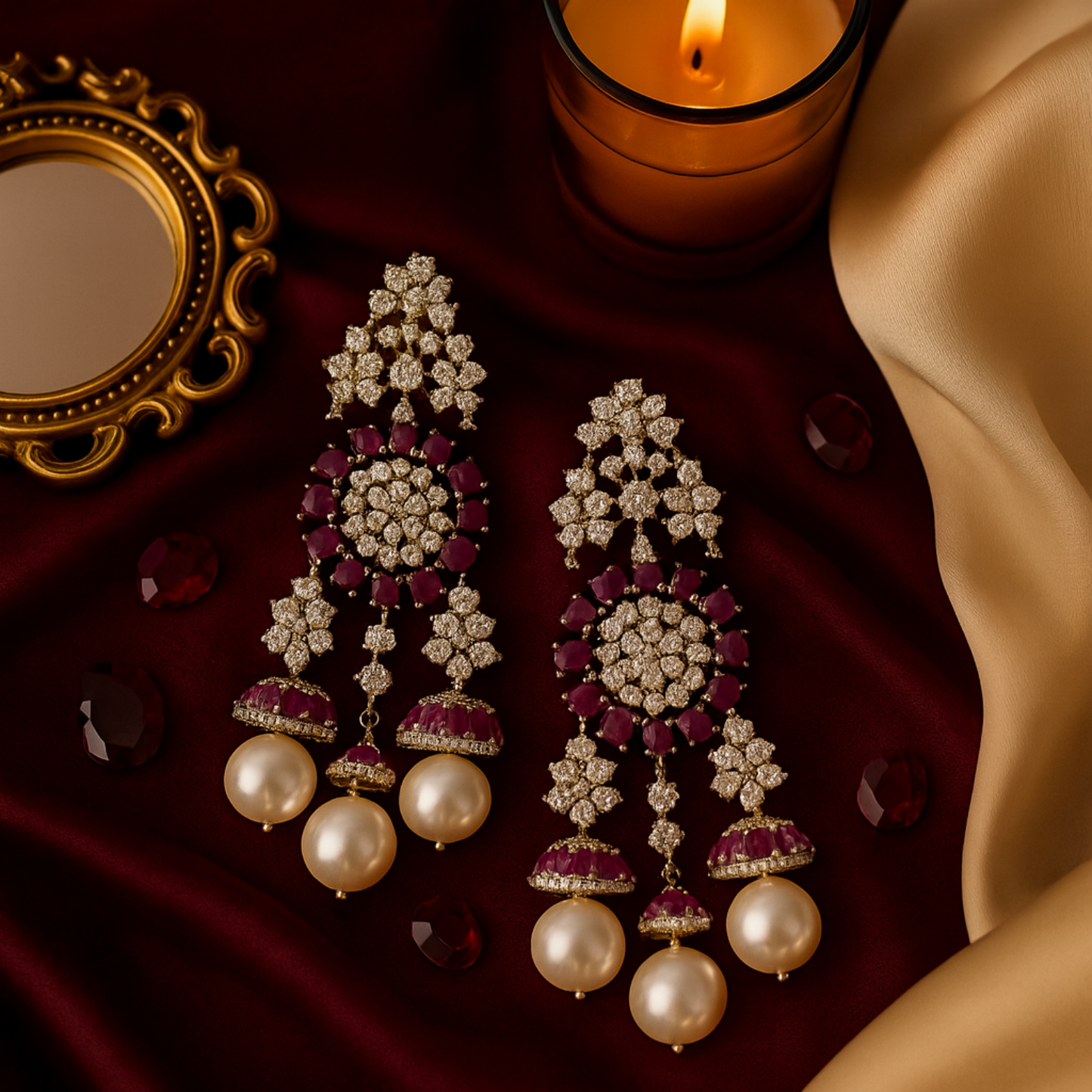 Noor-E-Ruby Danglers