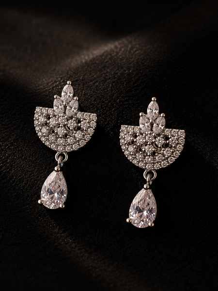 Ayla Crystal Drop Earrings