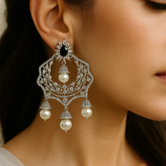 Noor Jhumka Diamond Chandeliers