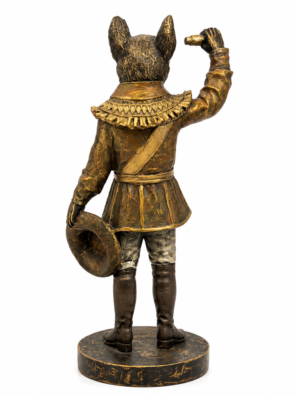 Sir Barkington – The Adventurer Dog Sculpture