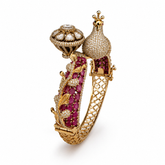 Mayura Ruby Maharani Bracelet