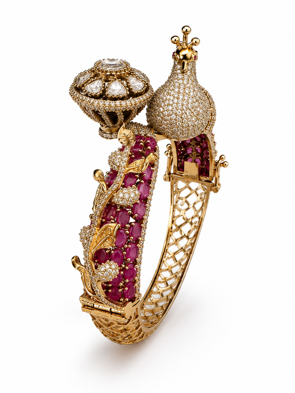 Mayura Ruby Maharani Bracelet