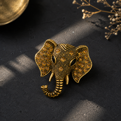 The Maharaja Elephant Brooch