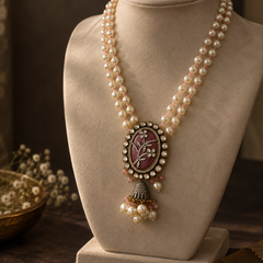 Gulnaar Pearl Jewellery Set