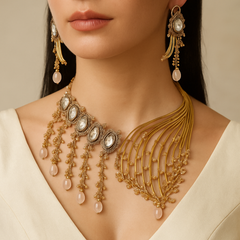 Ethereal Dual Harmony Necklace Set