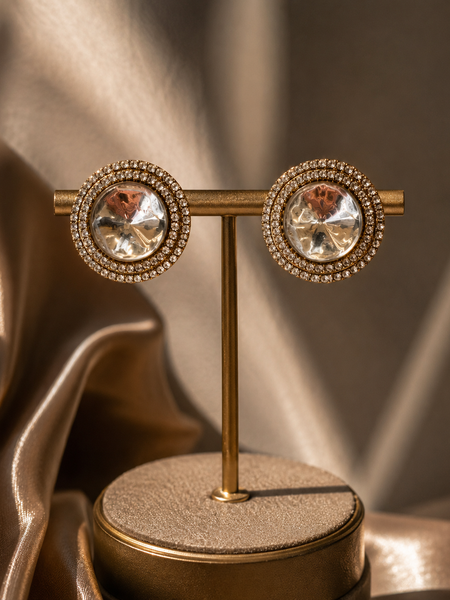 Halo Stud Earrings