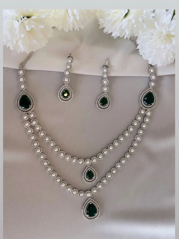 Pearl Empress Emerald Set