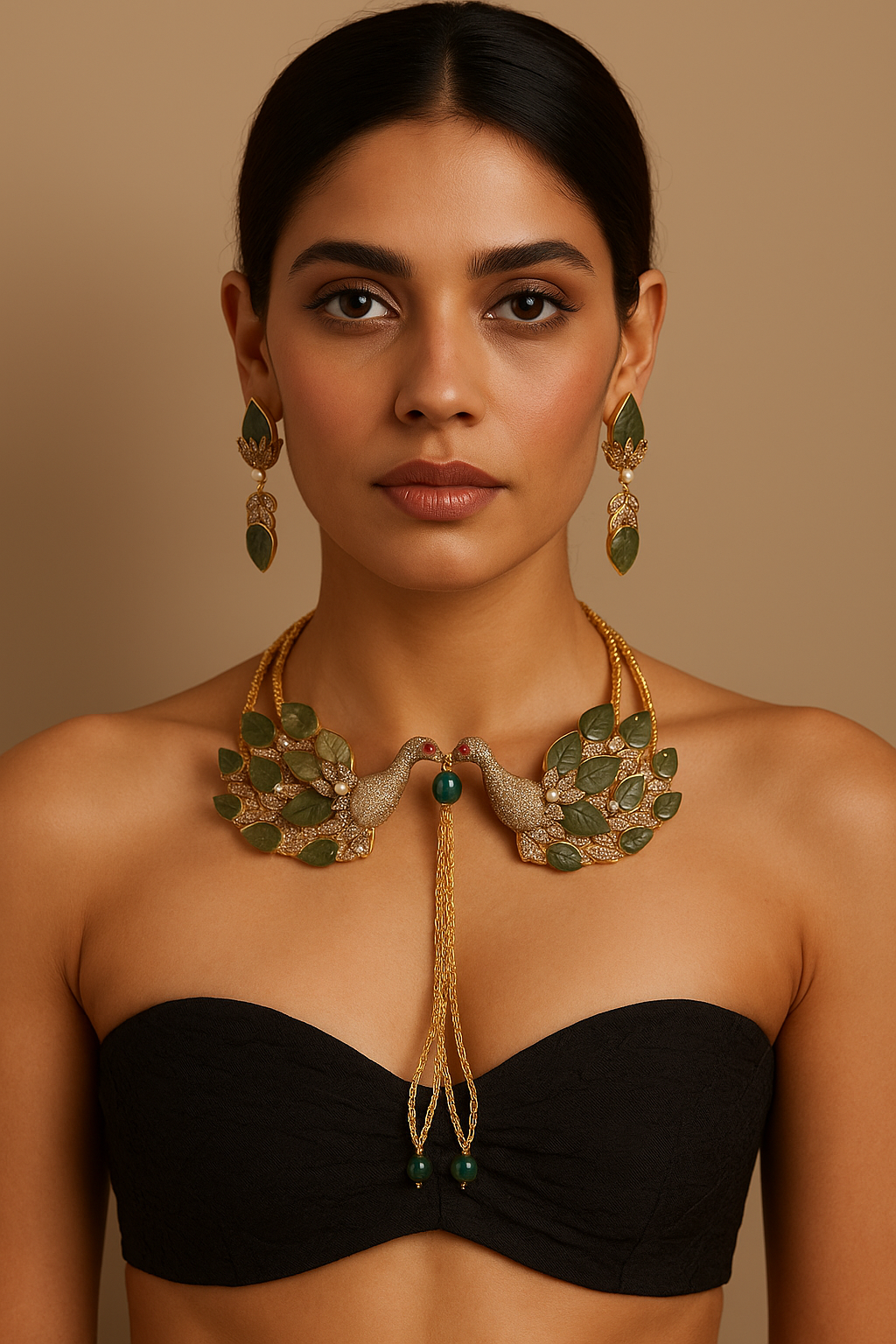 Enchanted Doves Necklace Set