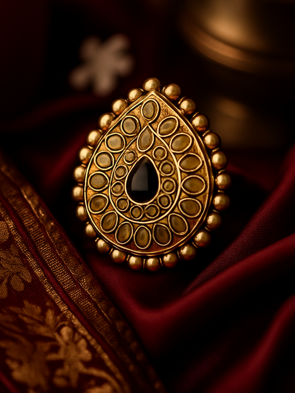 Zohra Meenakari Ring