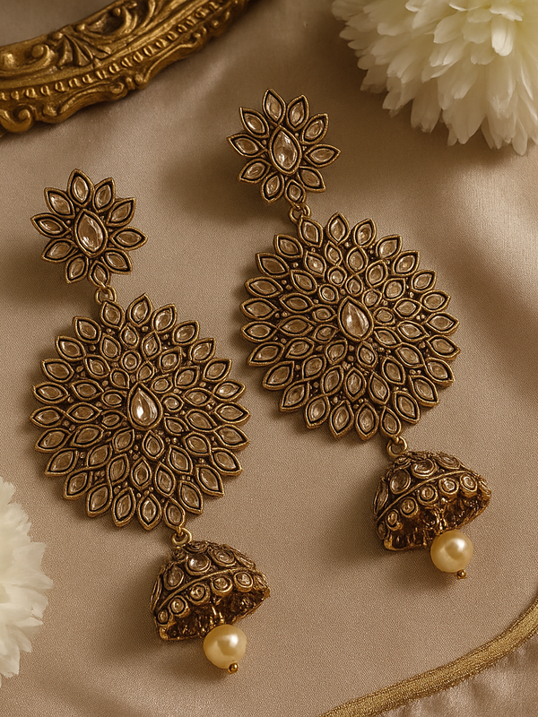 Meherbano Kundan Earrings