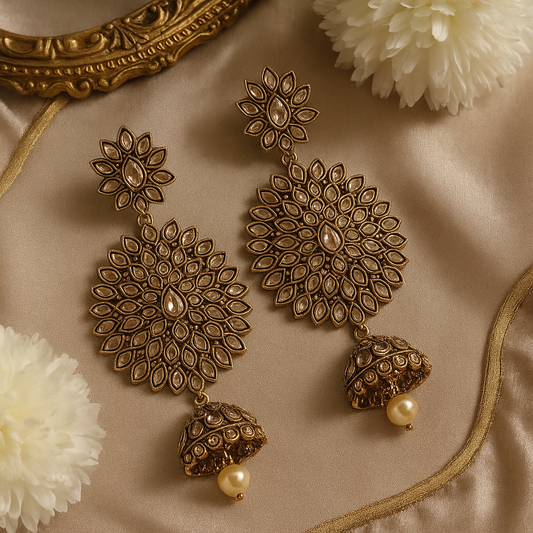 Meherbano Kundan Earrings