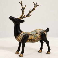 Aranya Standing Stag Sculpture