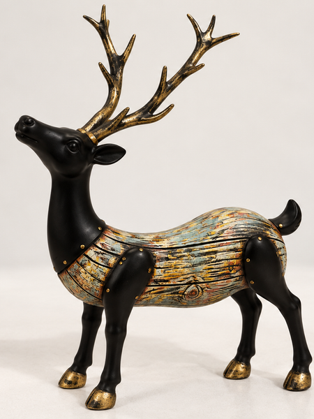 Aranya Standing Stag Sculpture