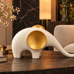 Aira Elephant Sculptures – Set of 2
