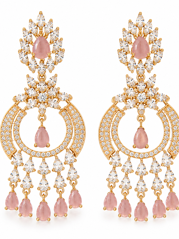 Aarohi Blush Chandeliers