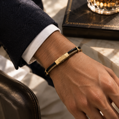 The Noir Helix Bracelet