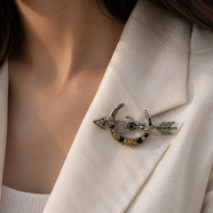 Mystic Eye Arrow Brooch
