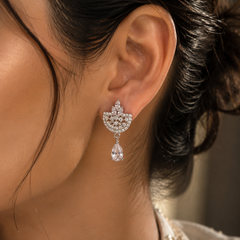 Ayla Crystal Drop Earrings
