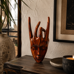 The Inner Flame Sculptural Face