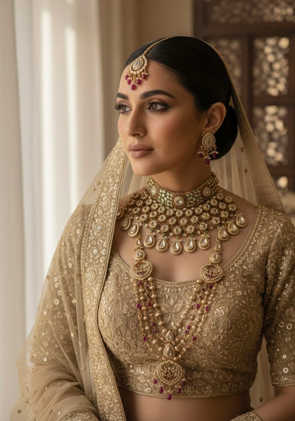 Rajwada Noor Bridal Jewellery Set