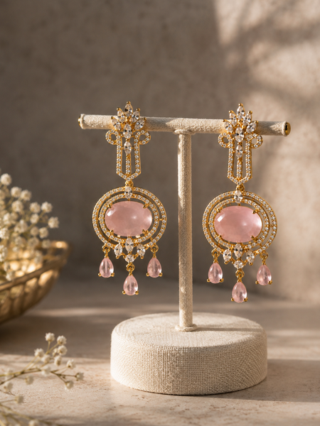 Rosé Noor Chandeliers