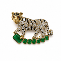 The Maharaja Tiger Brooch