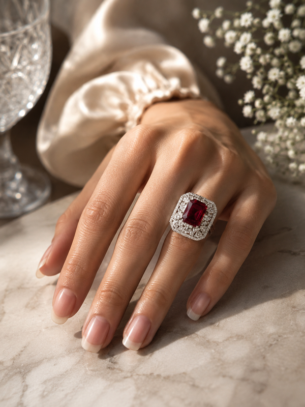Ruhani Ruby Statement Ring