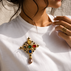 Regal Cross Heritage Brooch