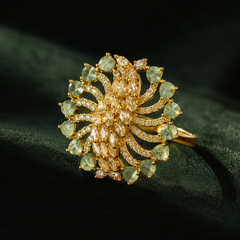 Aurelia Mint Statement Ring