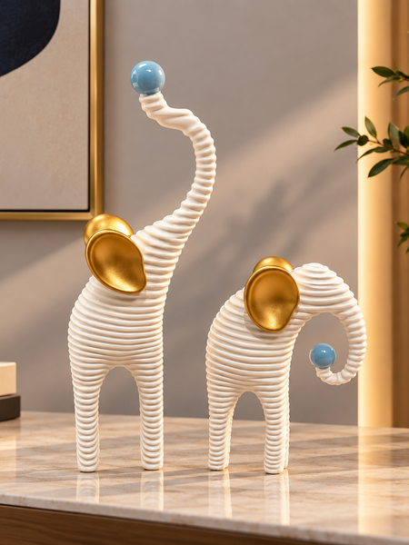 Amara Elephant Duo – Set of 2
