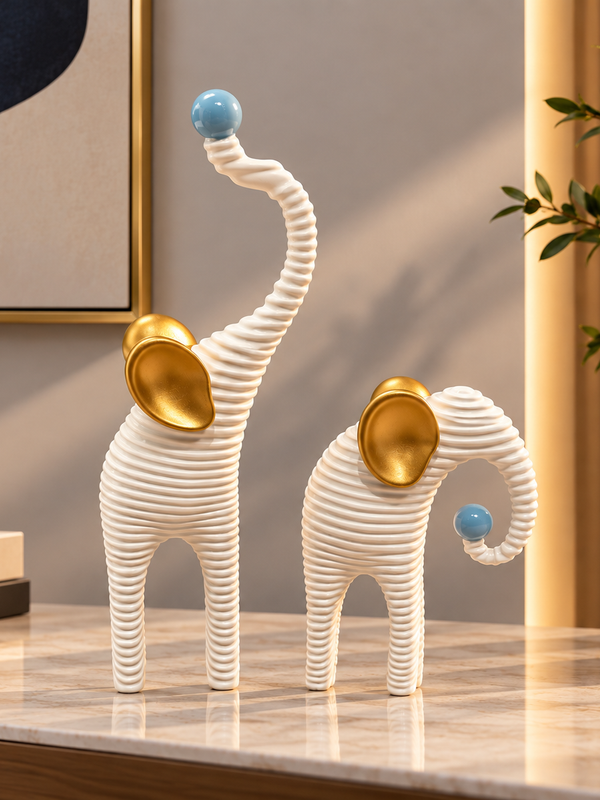 Amara Elephant Duo – Set of 2