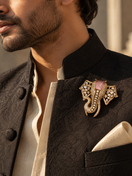Gul Gaj Brooch