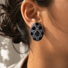 Ziya Midnight Statement Studs