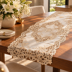 Meher Ornate Floral Table Runner