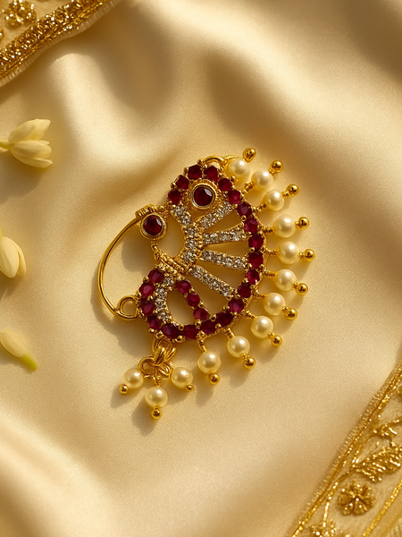 Ruby & Pearl Maharashtrian Nath