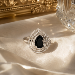 Nisha Onyx Statement Ring