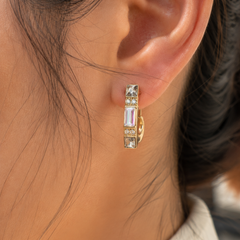 Prism Hoop Earrings