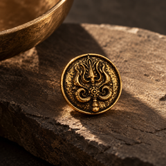 Trishul Shakti Heritage Button Cover