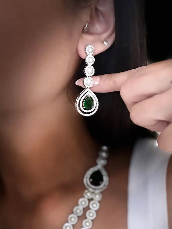 Pearl Empress Emerald Set