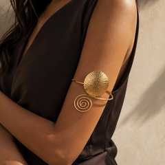 Solstice Spiral Arm Cuff