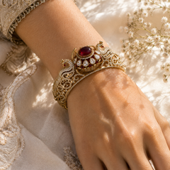 Mayura Ruby Statement Bracelet