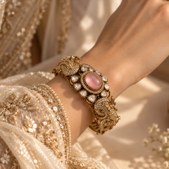 Gulrani Rose Kundan Heritage Kada
